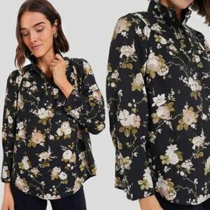 Tuckernuck Midnight Garden Corrigan Blouse